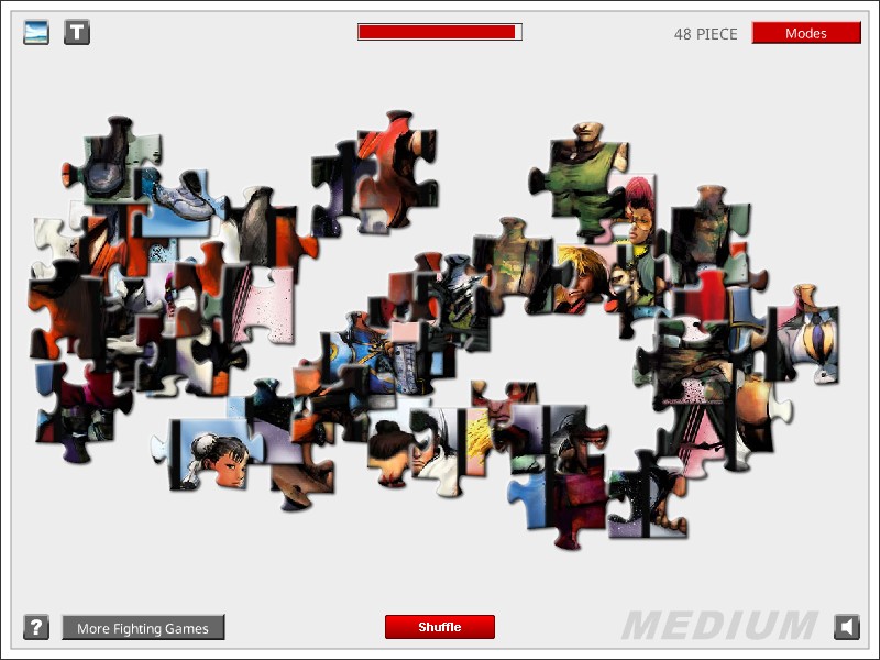 Street Fighter IV Jigsaw